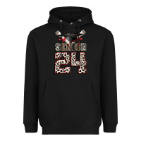 Black senior 24 Heavyweight Hoodie - CowGirlArtShop