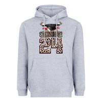 Heather Grey senior 24 Heavyweight Hoodie - CowGirlArtShop