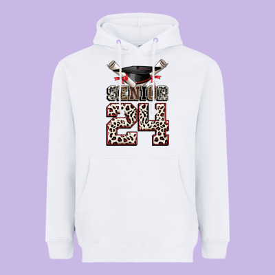 Senior 24 Heavyweight Hoodie Designed By Cowgirlartshop