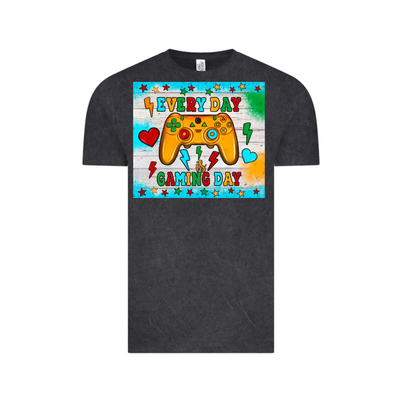 Every Day Is Gaming Day Vintage Tee by JahusDesignShop | Teevron