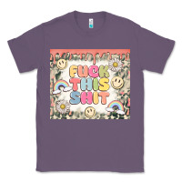 Lavender fuck this shit Classic Tee - MaliasSmallBusiness