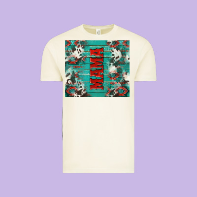 Western Mama Vintage Tee Designed By Nancycooperartshop
