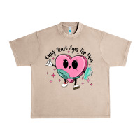French Oak only heart eyes for you Urban Heavy Tee - MaliasSmallBusiness