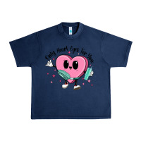 Navy only heart eyes for you Urban Heavy Tee - MaliasSmallBusiness