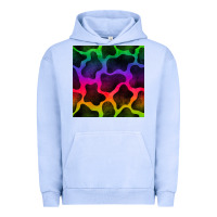 Pigment Grape Ice colorful cow seamless pattern Urban Hoodie - BundleAndBundleShop