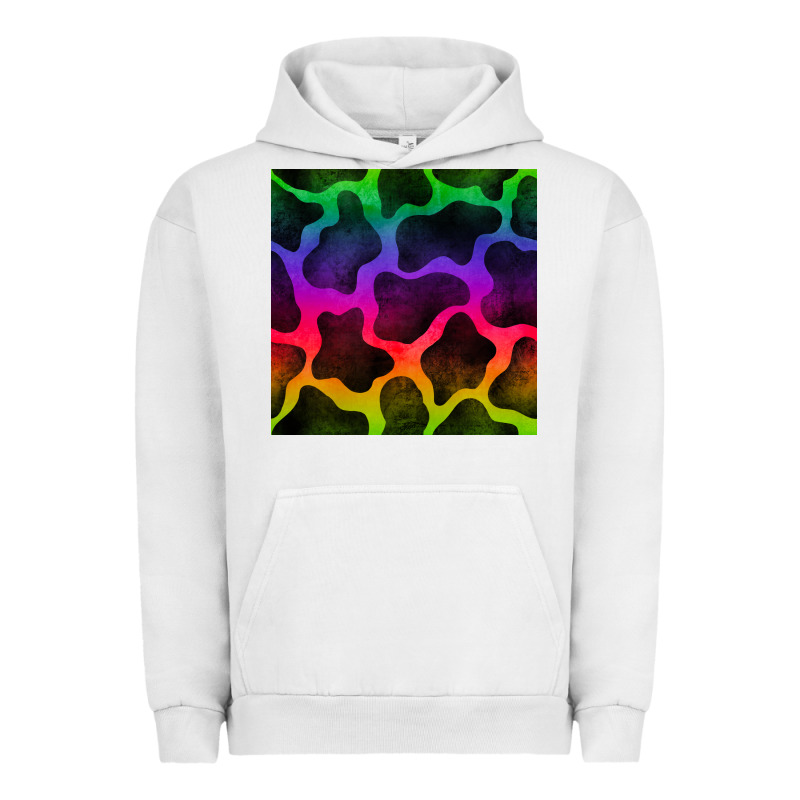 Colorful Cow Seamless Pattern Urban Hoodie by BundleAndBundleShop | Teevron