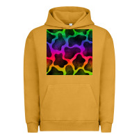 Pigment Peanut Butter colorful cow seamless pattern Urban Hoodie - BundleAndBundleShop