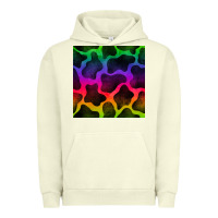 Pigment Pistachio colorful cow seamless pattern Urban Hoodie - BundleAndBundleShop
