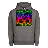 Pigment Tornado colorful cow seamless pattern Urban Hoodie - BundleAndBundleShop