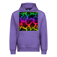Tulip colorful cow seamless pattern Urban Hoodie - BundleAndBundleShop