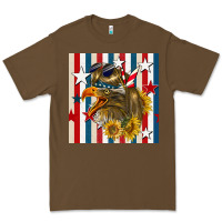 Cacao mullet eagle seamless pattern Premium Tee - BundleAndBundleShop