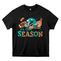 Black tis the season american football Heavy Core Tee - Jasminsmagicworld