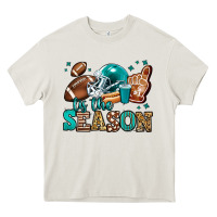 Cream tis the season american football Heavy Core Tee - Jasminsmagicworld