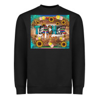 Black teacher vibes tumbler Heavyweight Sweatshirt - BundleAndBundleShop