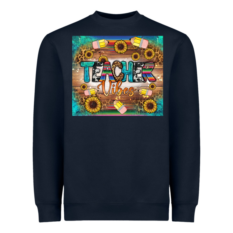Teacher Vibes Tumbler Heavyweight Sweatshirt by BundleAndBundleShop | Teevron