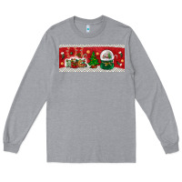 Heather Grey noel Long Sleeve Tee - BundleAndBundleShop