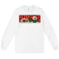 White noel Long Sleeve Tee - BundleAndBundleShop