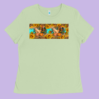 Fall Coop Animals Pumpkin 11 Oz Mug Ladies Tee Designed By Artiststas