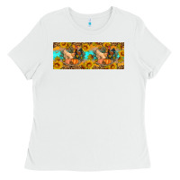 White Fall coop animals pumpkin 11 oz mug Ladies Tee - Artiststas