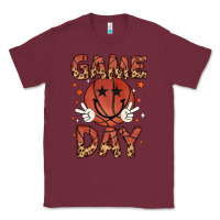 Burgundy game day Classic Tee - MaliasSmallBusiness