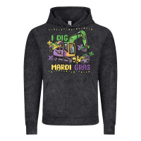 Vintage Black i dig mardi gras Vintage Hoodie - MaliasSmallBusiness