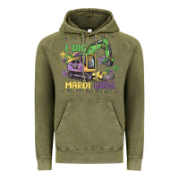 Vintage Olive i dig mardi gras Vintage Hoodie - MaliasSmallBusiness