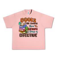 Salmon books are cheaper than therapy Urban Heavy Tee - MaliasSmallBusiness