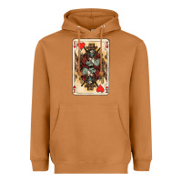 Meerkat King Of Hearts Cowboy Heavyweight Hoodie - HowdyJamesFarm