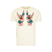 Vintage Arctic gemstone rock hand Vintage Tee - MaliasSmallBusiness