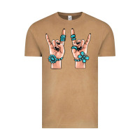 Vintage Camel gemstone rock hand Vintage Tee - MaliasSmallBusiness