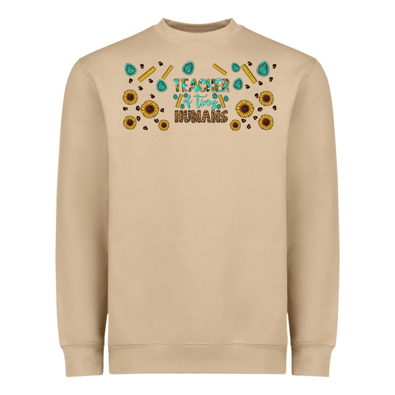 Teacher Of Tiny Humans Libbey Glass Heavyweight Sweatshirt by BundleAndBundleShop | Teevron