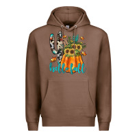 Chestnut hello fall Premium Hoodie - JahusDesignShop