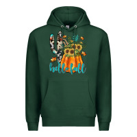 Sports Green hello fall Premium Hoodie - JahusDesignShop