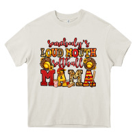 Cream somebody's loud mouth softball mama Heavy Core Tee - Jasminsmagicworld