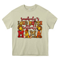 Mossy somebody's loud mouth softball mama Heavy Core Tee - Jasminsmagicworld
