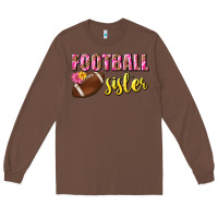 Chestnut football sister Long Sleeve Tee - BundleAndBundleShop