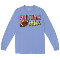 Colony Blue football sister Long Sleeve Tee - BundleAndBundleShop