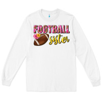 White football sister Long Sleeve Tee - BundleAndBundleShop