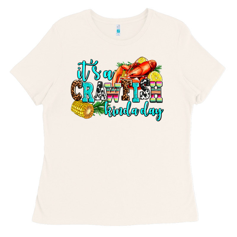 Its A Crawfish Kinda Day Ladies Tee by AdoDesignShop | Teevron