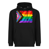 Black Pride flag background Heavyweight Hoodie - CowGirlArtShop