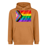 Meerkat Pride flag background Heavyweight Hoodie - CowGirlArtShop