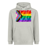 Moon Dust Pride flag background Heavyweight Hoodie - CowGirlArtShop