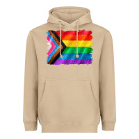 Mushroom Pride flag background Heavyweight Hoodie - CowGirlArtShop
