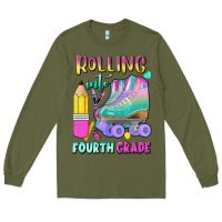 Army Green rolling into fourth grade Long Sleeve Tee - BundleAndBundleShop