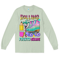 Matcha rolling into fourth grade Long Sleeve Tee - BundleAndBundleShop