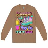 Toasted Coconut rolling into fourth grade Long Sleeve Tee - BundleAndBundleShop