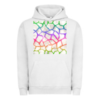 Pigment Lunar Rock Watercolor Rainbow Giraffe Seamless Pattern Urban Hoodie - BundleAndBundleShop