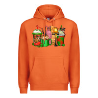 Carrot christmas movie coffee cups Premium Hoodie - CowGirlArtShop