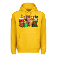 Lemon christmas movie coffee cups Premium Hoodie - CowGirlArtShop