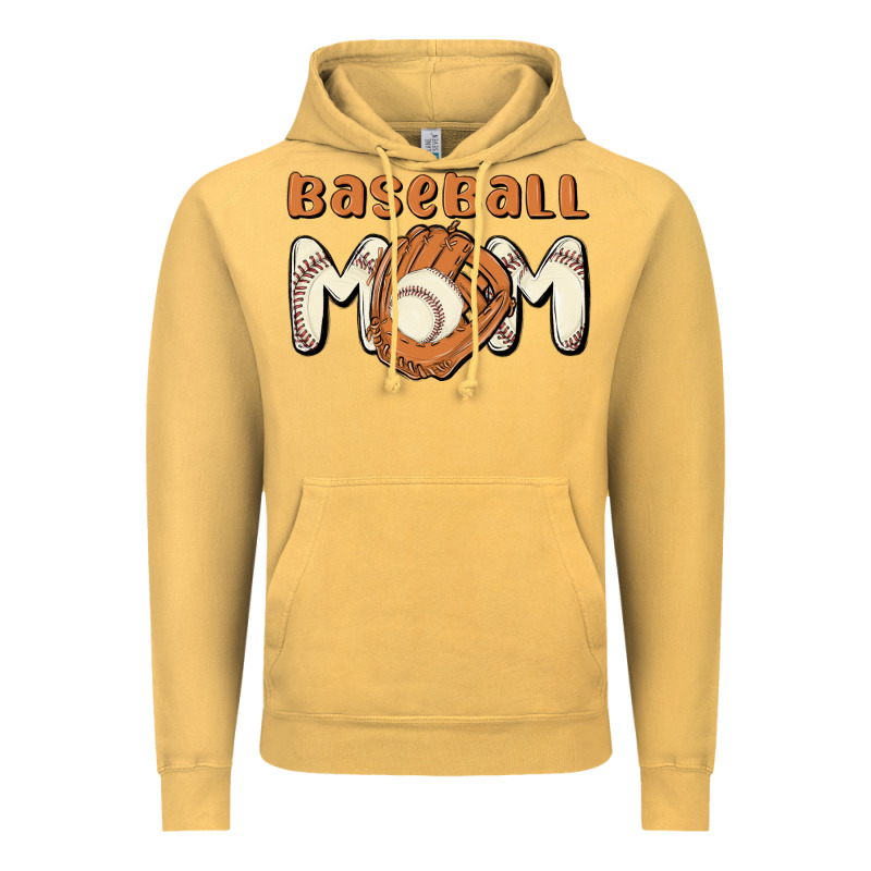 Baseball Mom Vintage Hoodie by MaliasSmallBusiness | Teevron